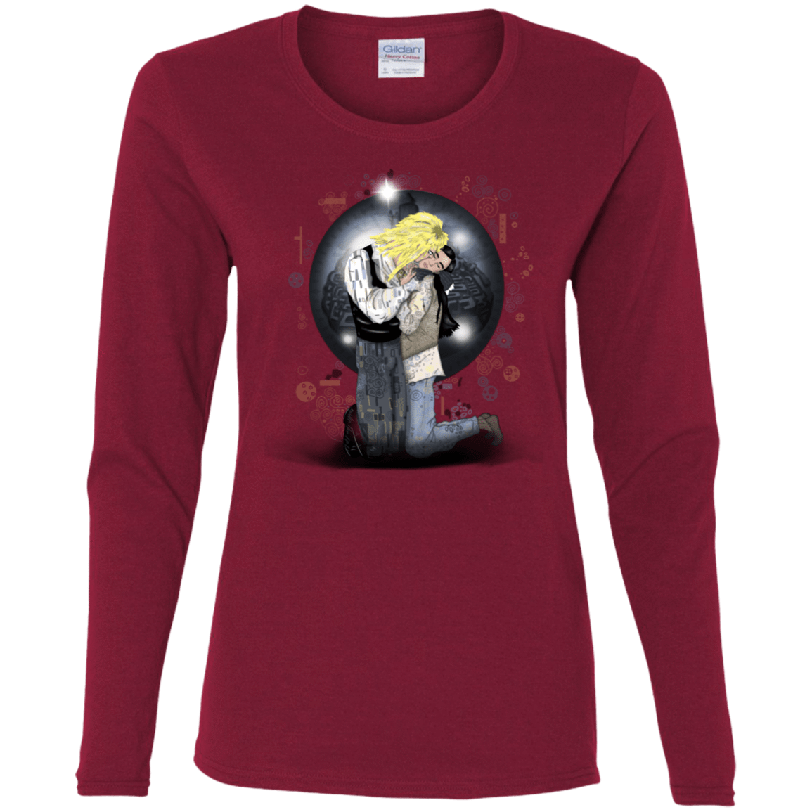 T-Shirts Cardinal / S Klimt Jareth Women's Long Sleeve T-Shirt