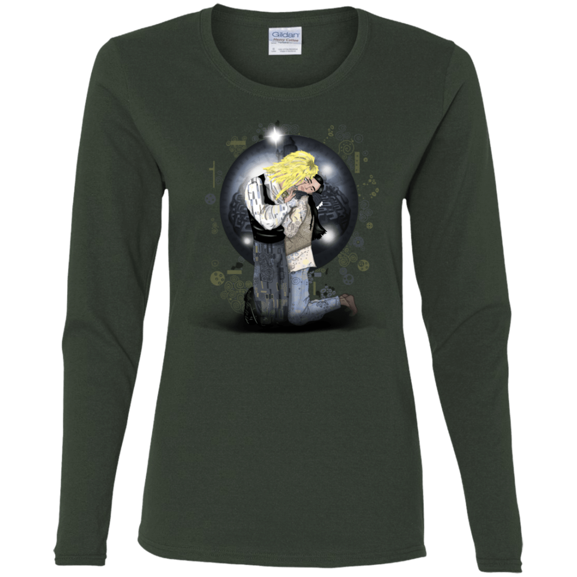 T-Shirts Forest / S Klimt Jareth Women's Long Sleeve T-Shirt