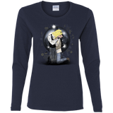 T-Shirts Navy / S Klimt Jareth Women's Long Sleeve T-Shirt