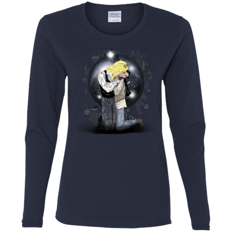 T-Shirts Navy / S Klimt Jareth Women's Long Sleeve T-Shirt