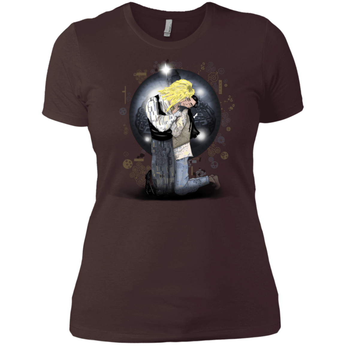 T-Shirts Dark Chocolate / X-Small Klimt Jareth Women's Premium T-Shirt