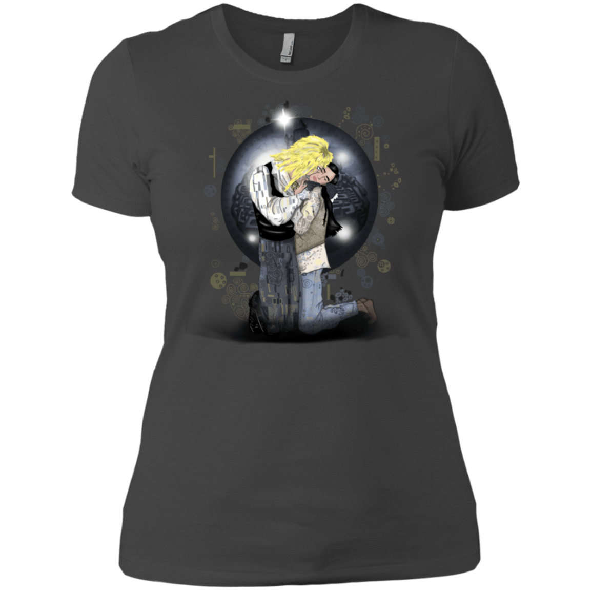 T-Shirts Heavy Metal / X-Small Klimt Jareth Women's Premium T-Shirt