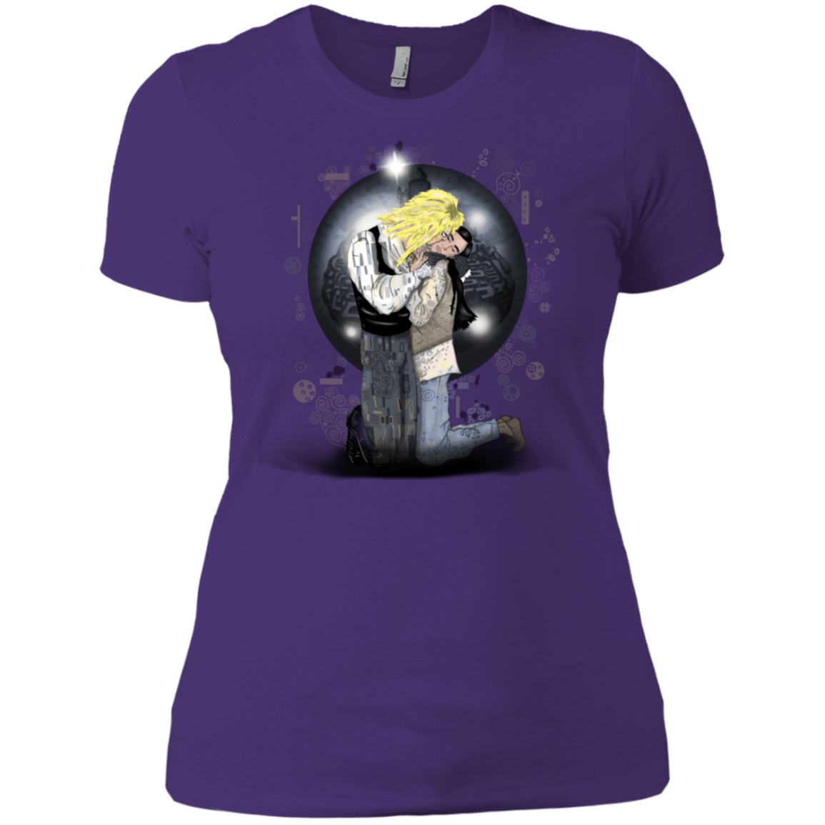 T-Shirts Purple Rush/ / X-Small Klimt Jareth Women's Premium T-Shirt