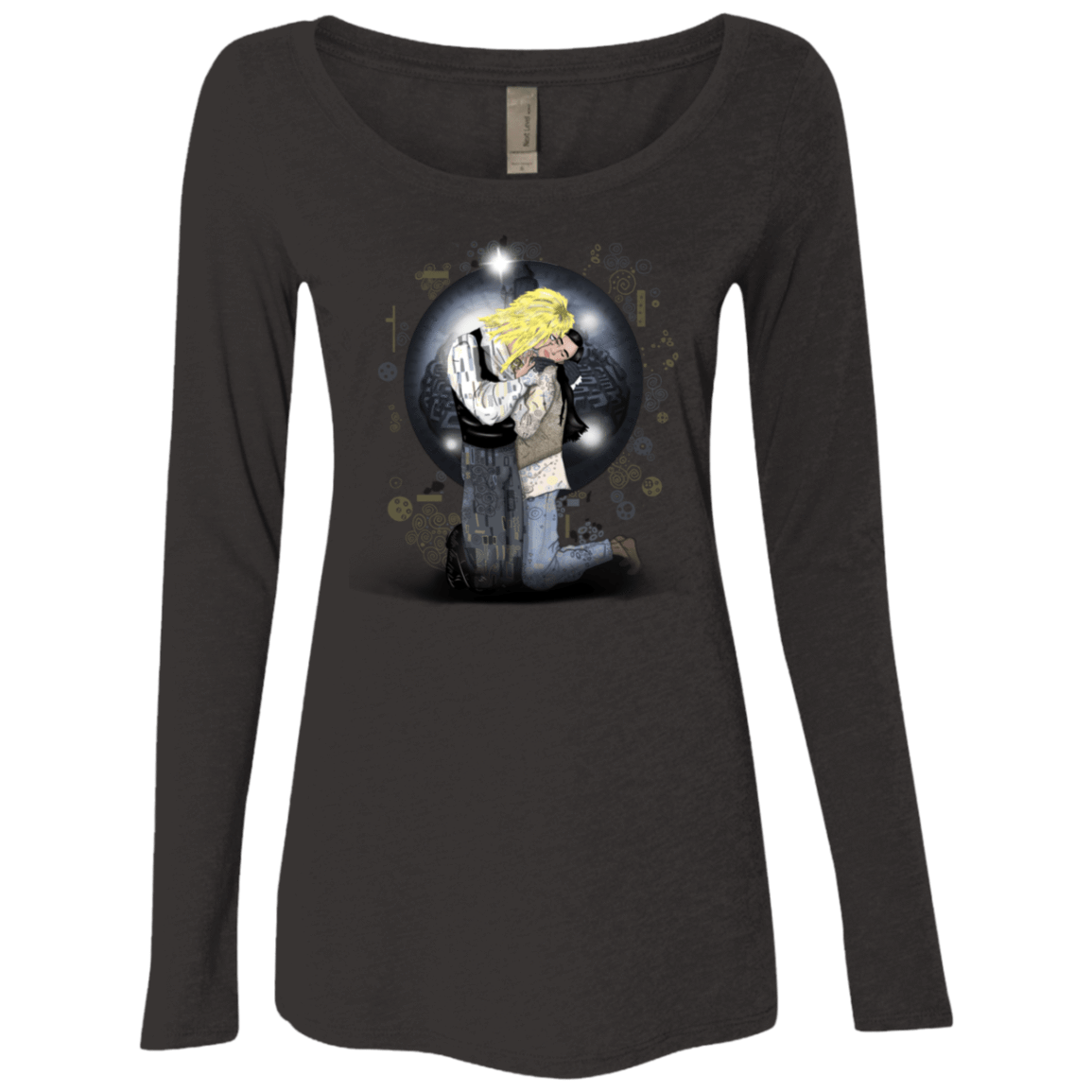 T-Shirts Vintage Black / S Klimt Jareth Women's Triblend Long Sleeve Shirt