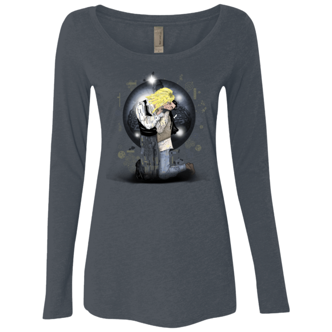 T-Shirts Vintage Navy / S Klimt Jareth Women's Triblend Long Sleeve Shirt