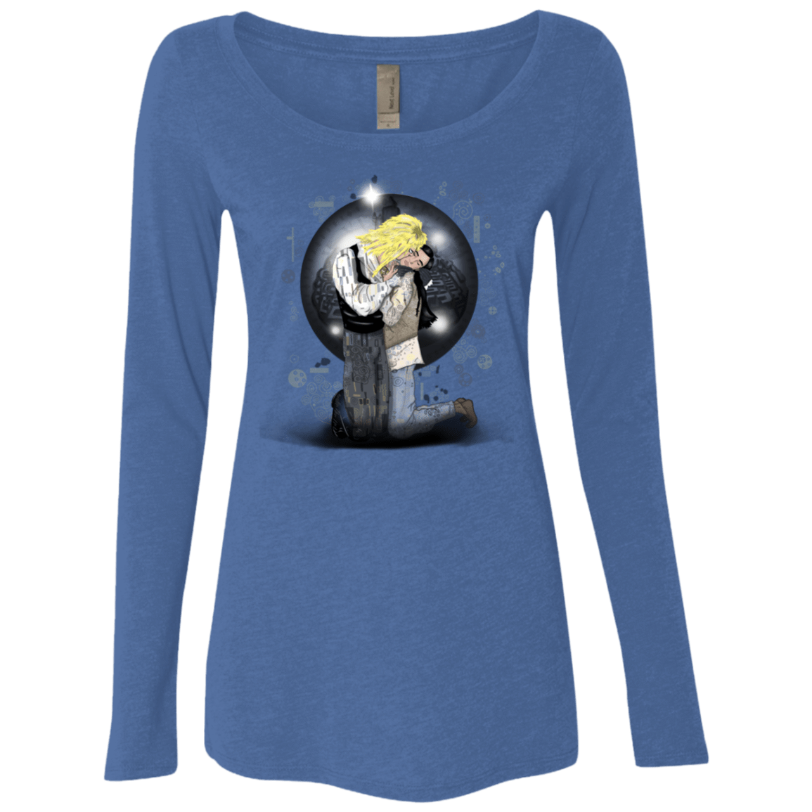 T-Shirts Vintage Royal / S Klimt Jareth Women's Triblend Long Sleeve Shirt