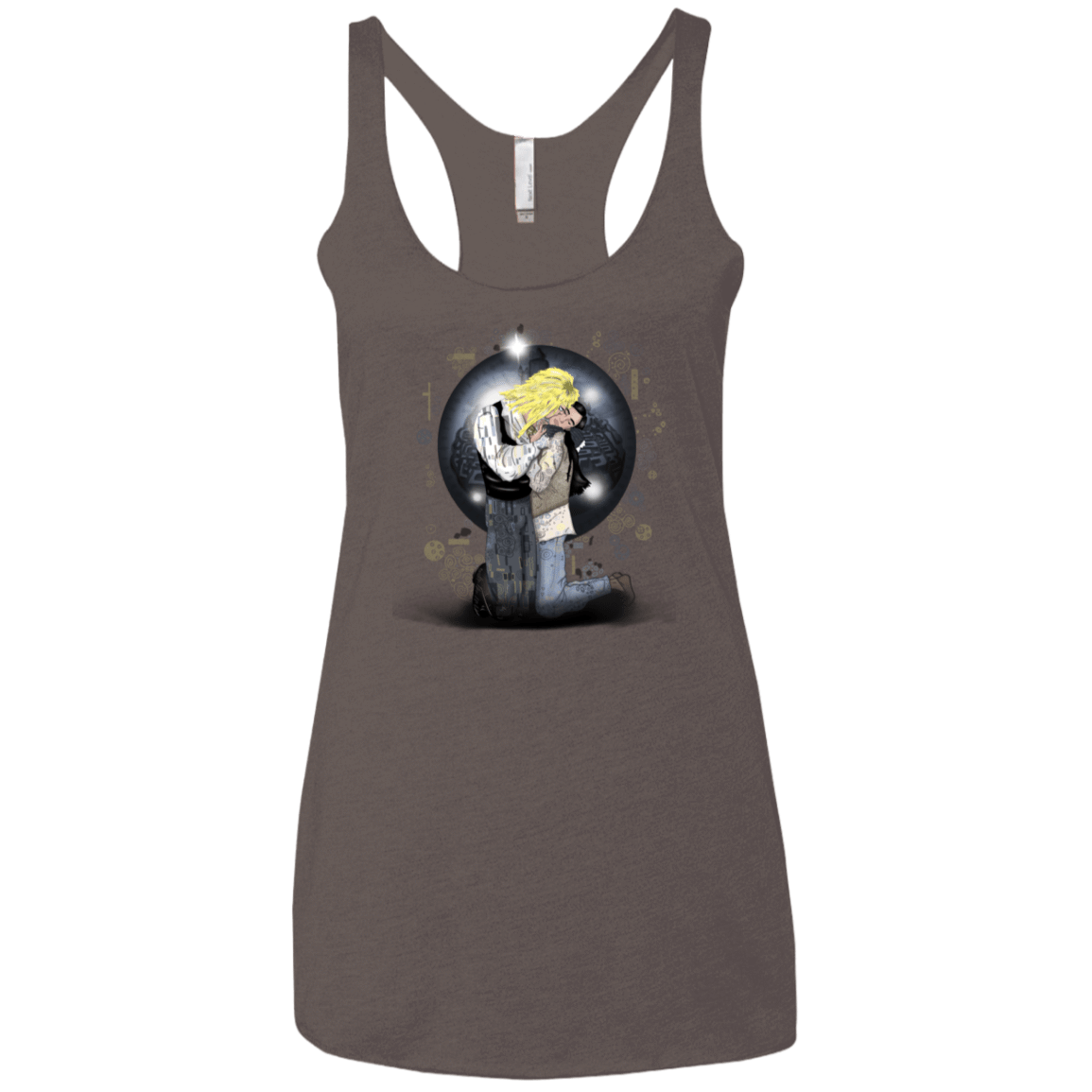 T-Shirts Macchiato / X-Small Klimt Jareth Women's Triblend Racerback Tank