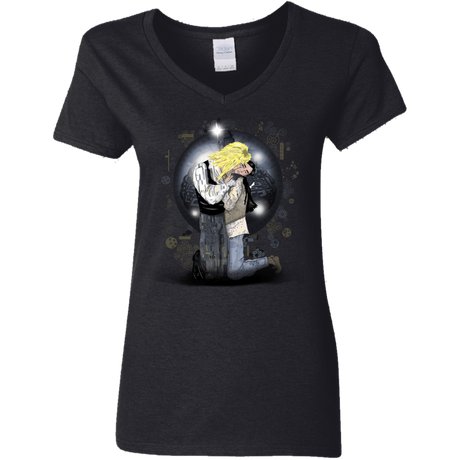 T-Shirts Black / S Klimt Jareth Women's V-Neck T-Shirt