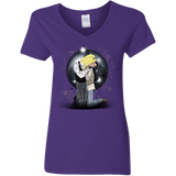 T-Shirts Purple / S Klimt Jareth Women's V-Neck T-Shirt