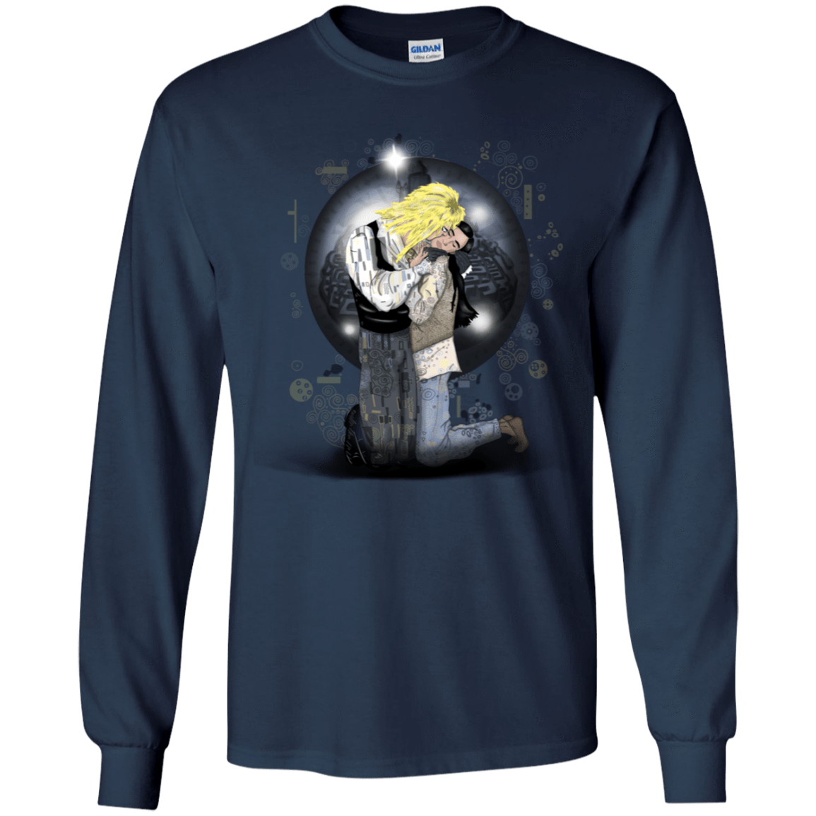 T-Shirts Navy / YS Klimt Jareth Youth Long Sleeve T-Shirt