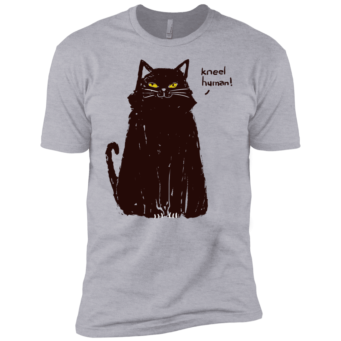 T-Shirts Heather Grey / YXS Kneel Human! Boys Premium T-Shirt