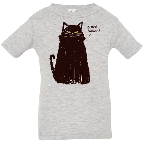 T-Shirts Heather Grey / 6 Months Kneel Human! Infant Premium T-Shirt
