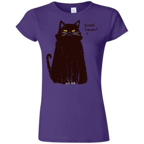 T-Shirts Purple / S Kneel Human! Junior Slimmer-Fit T-Shirt