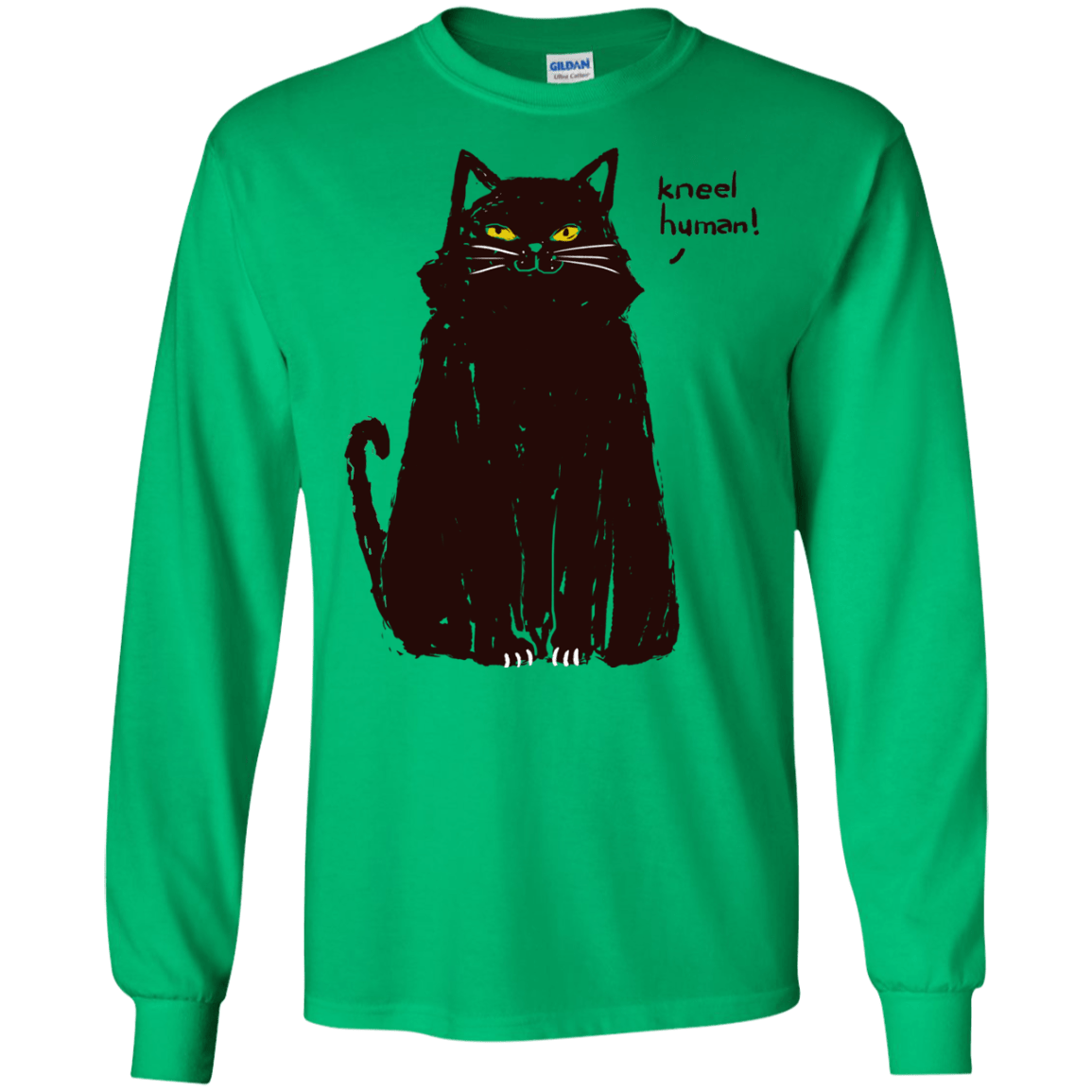 Kneel Human! Men's Long Sleeve T-Shirt