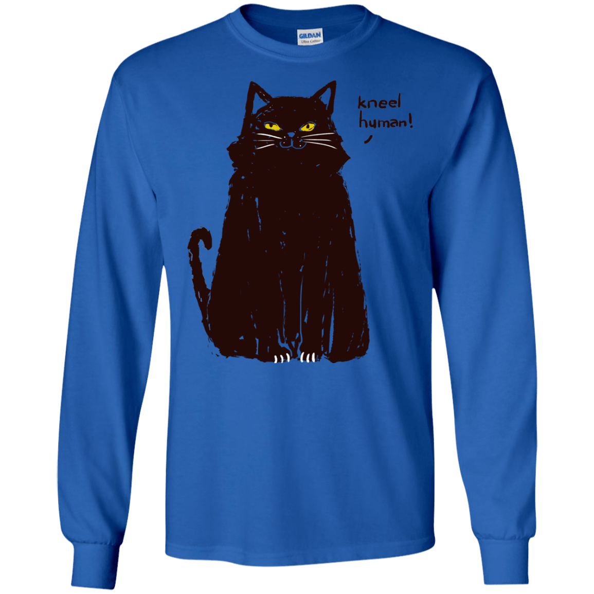 Kneel Human! Men's Long Sleeve T-Shirt