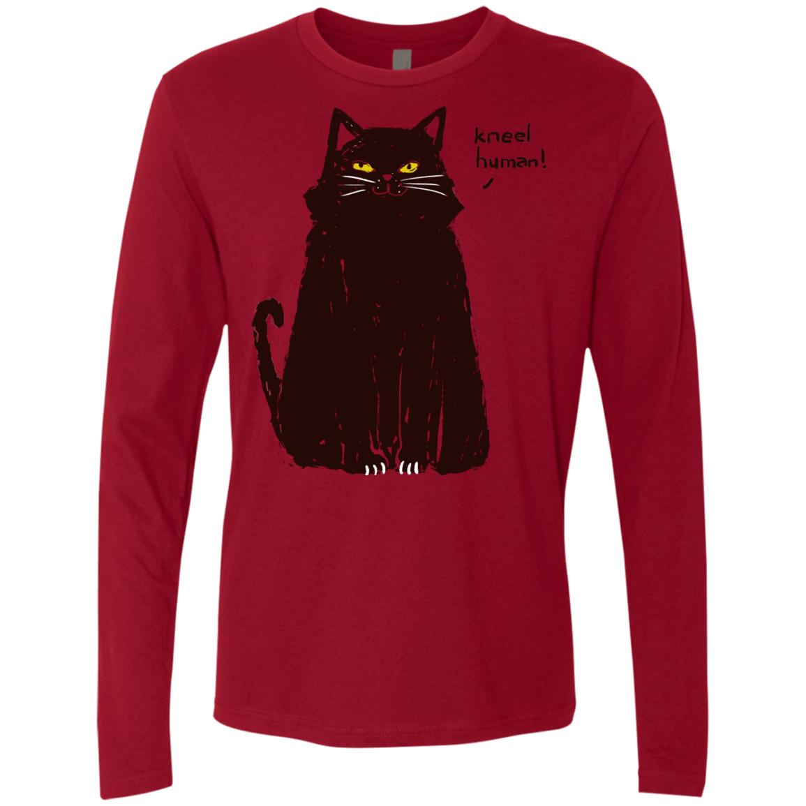Kneel Human! Men's Premium Long Sleeve