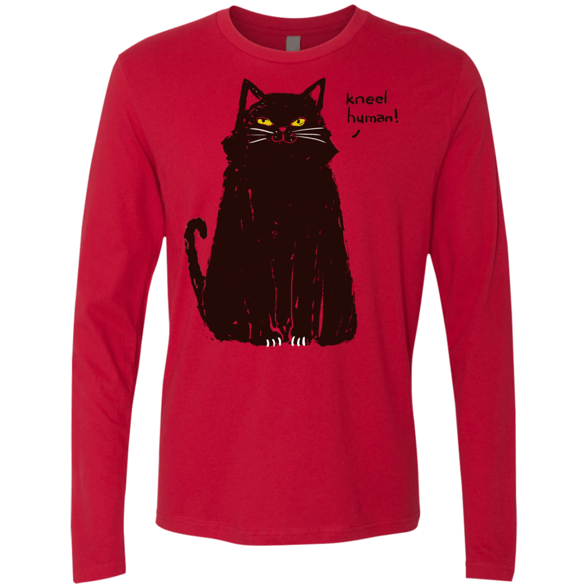 Kneel Human! Men's Premium Long Sleeve