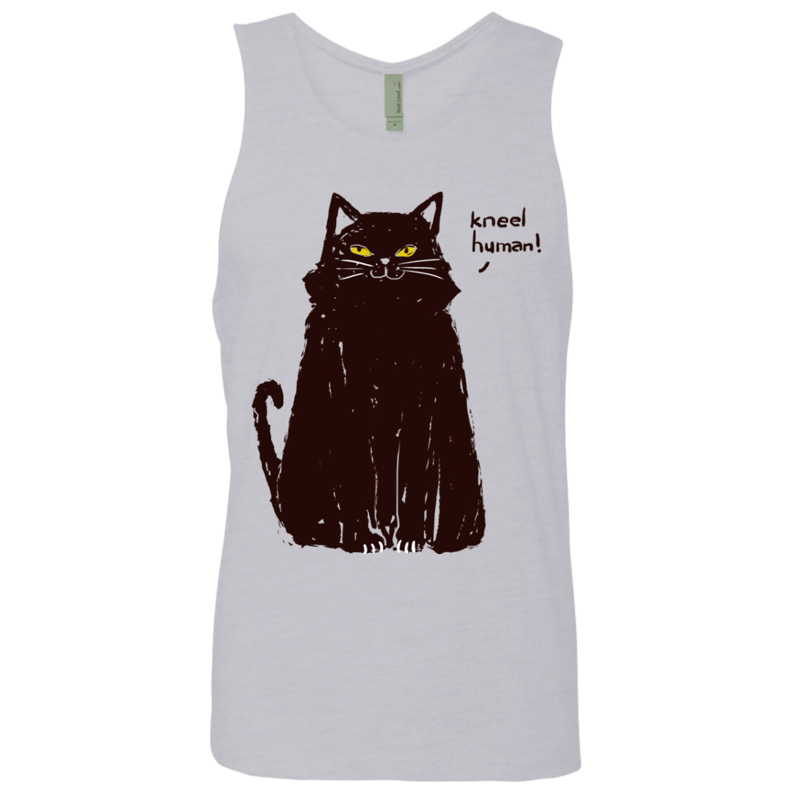 T-Shirts Heather Grey / S Kneel Human! Men's Premium Tank Top