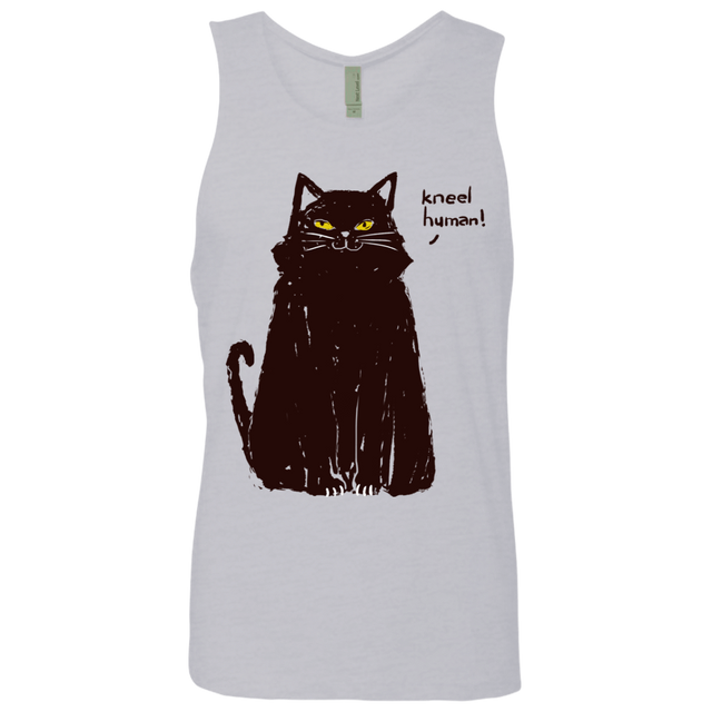 T-Shirts Heather Grey / S Kneel Human! Men's Premium Tank Top