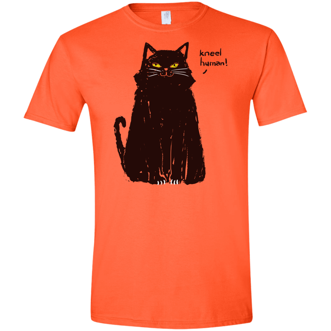 Kneel Human! Men's Semi-Fitted Softstyle