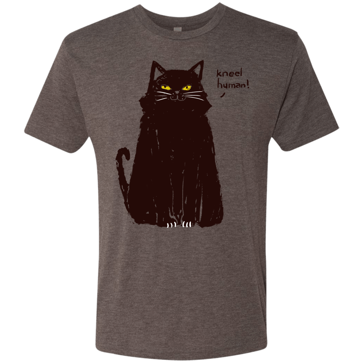 T-Shirts Macchiato / S Kneel Human! Men's Triblend T-Shirt