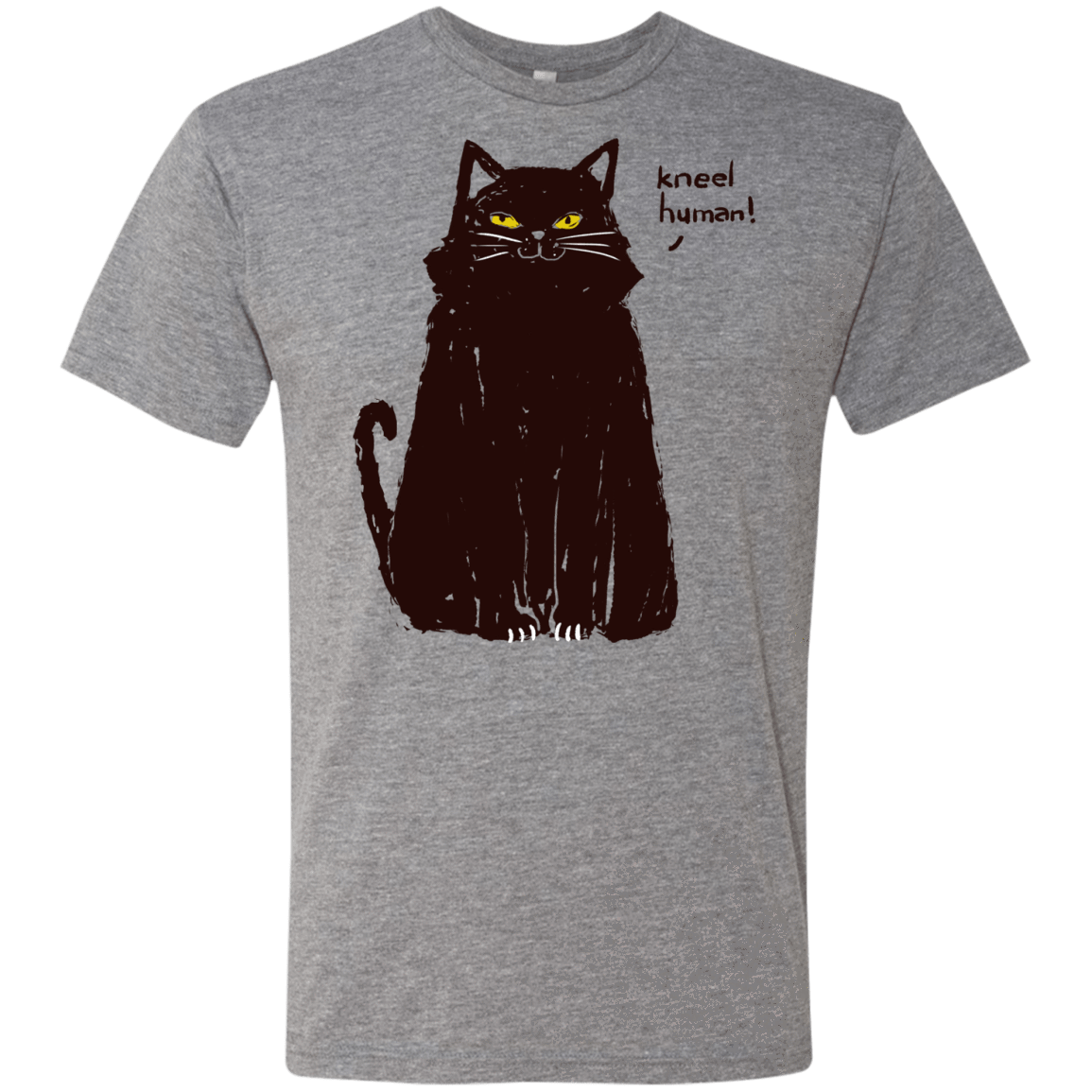 T-Shirts Premium Heather / S Kneel Human! Men's Triblend T-Shirt