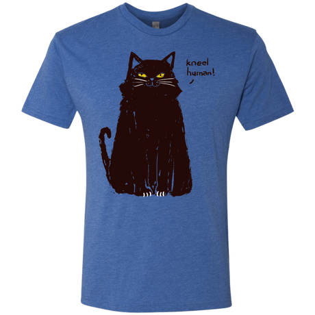 T-Shirts Vintage Royal / S Kneel Human! Men's Triblend T-Shirt