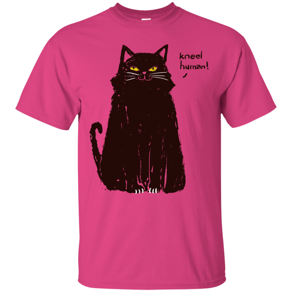 T-Shirts Heliconia / S Kneel Human! T-Shirt
