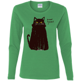 T-Shirts Irish Green / S Kneel Human! Women's Long Sleeve T-Shirt