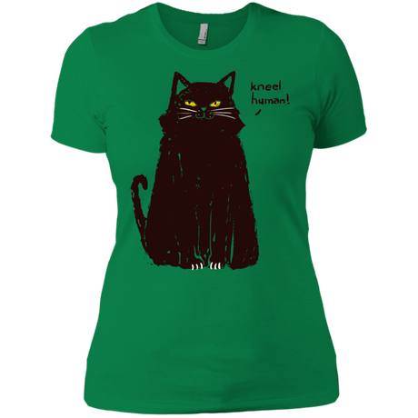 T-Shirts Kelly Green / X-Small Kneel Human! Women's Premium T-Shirt