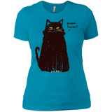 T-Shirts Turquoise / X-Small Kneel Human! Women's Premium T-Shirt