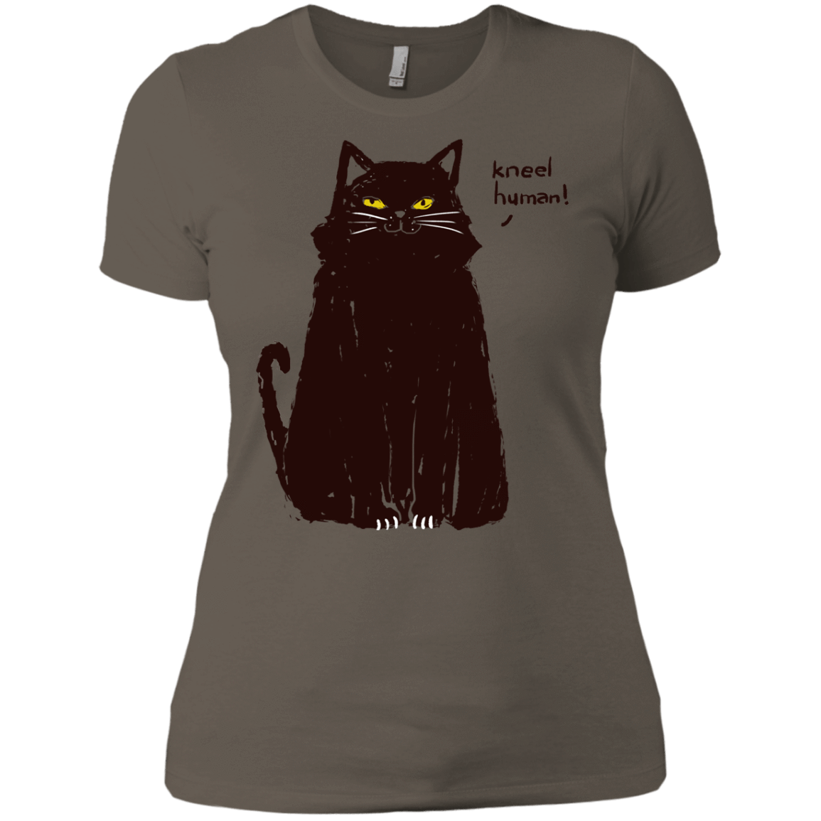 T-Shirts Warm Grey / X-Small Kneel Human! Women's Premium T-Shirt