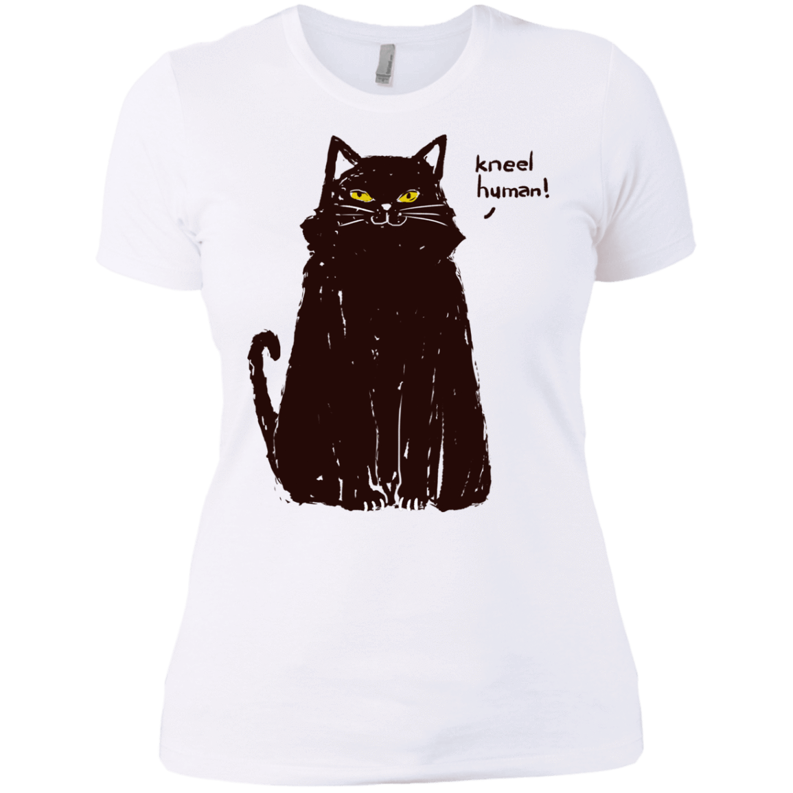 T-Shirts White / X-Small Kneel Human! Women's Premium T-Shirt