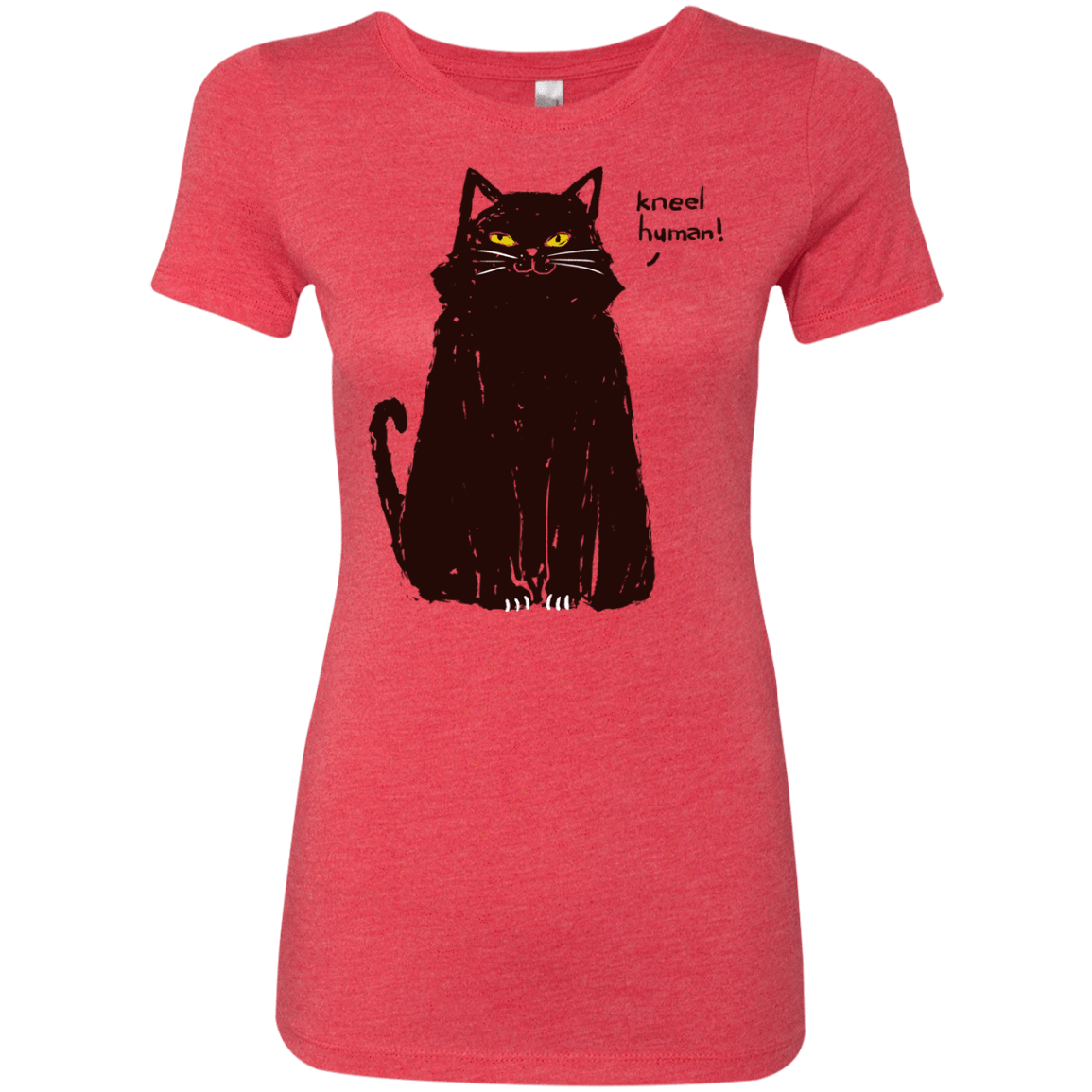 T-Shirts Vintage Red / S Kneel Human! Women's Triblend T-Shirt