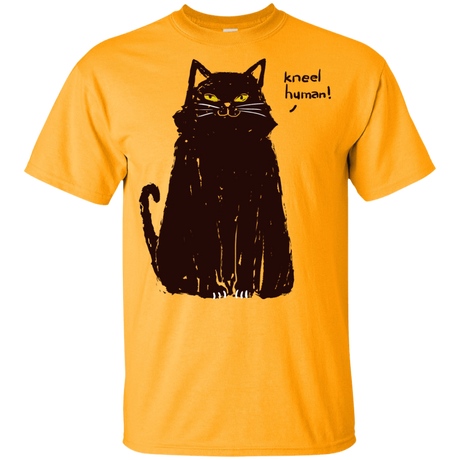 T-Shirts Gold / YXS Kneel Human! Youth T-Shirt