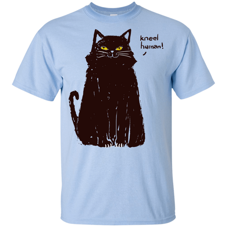 T-Shirts Light Blue / YXS Kneel Human! Youth T-Shirt