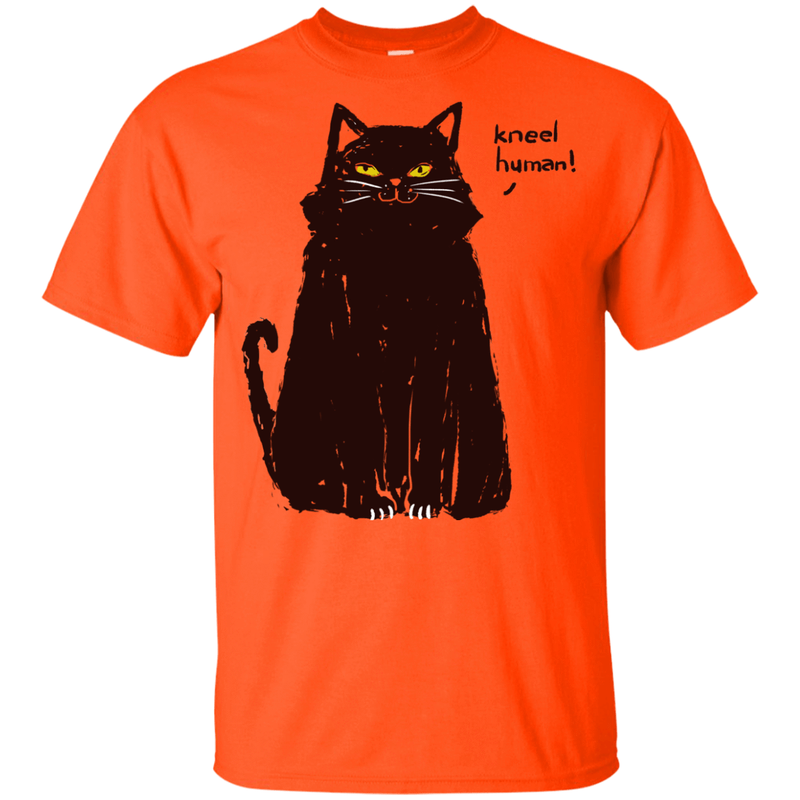 T-Shirts Orange / YXS Kneel Human! Youth T-Shirt