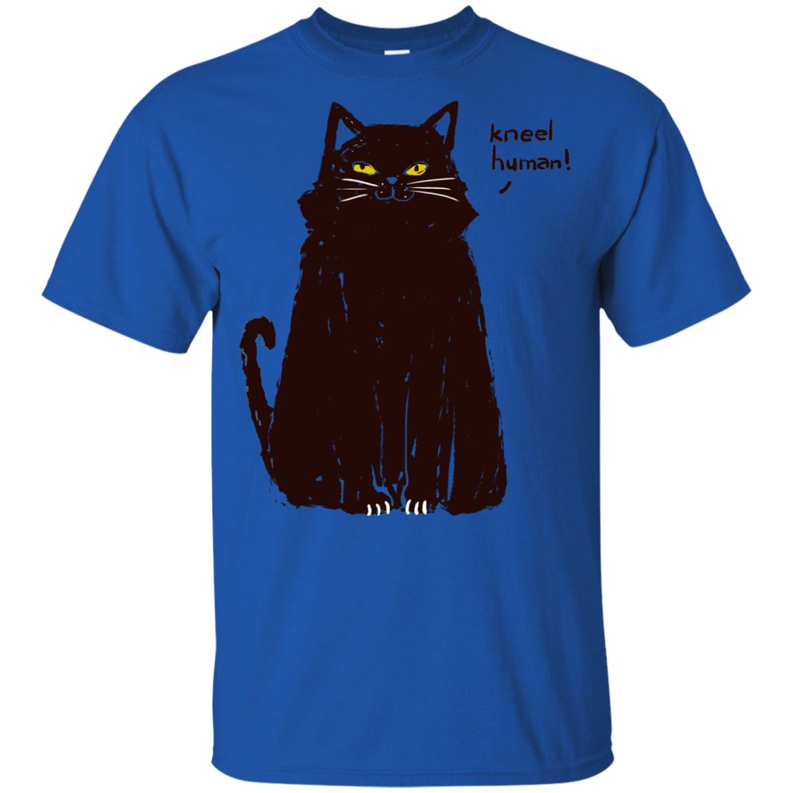 T-Shirts Royal / YXS Kneel Human! Youth T-Shirt