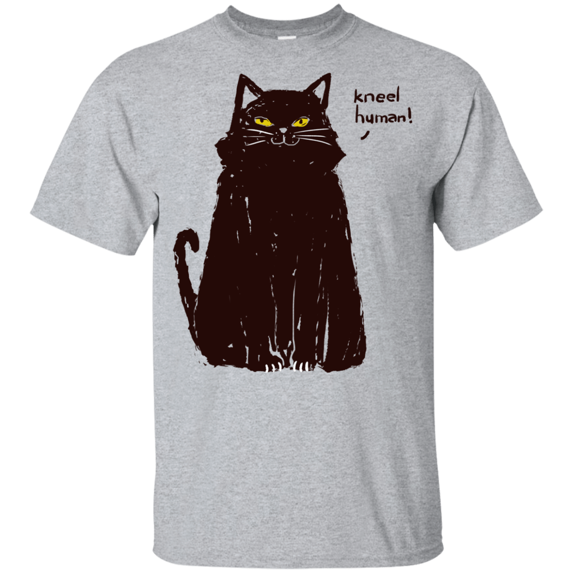 T-Shirts Sport Grey / YXS Kneel Human! Youth T-Shirt