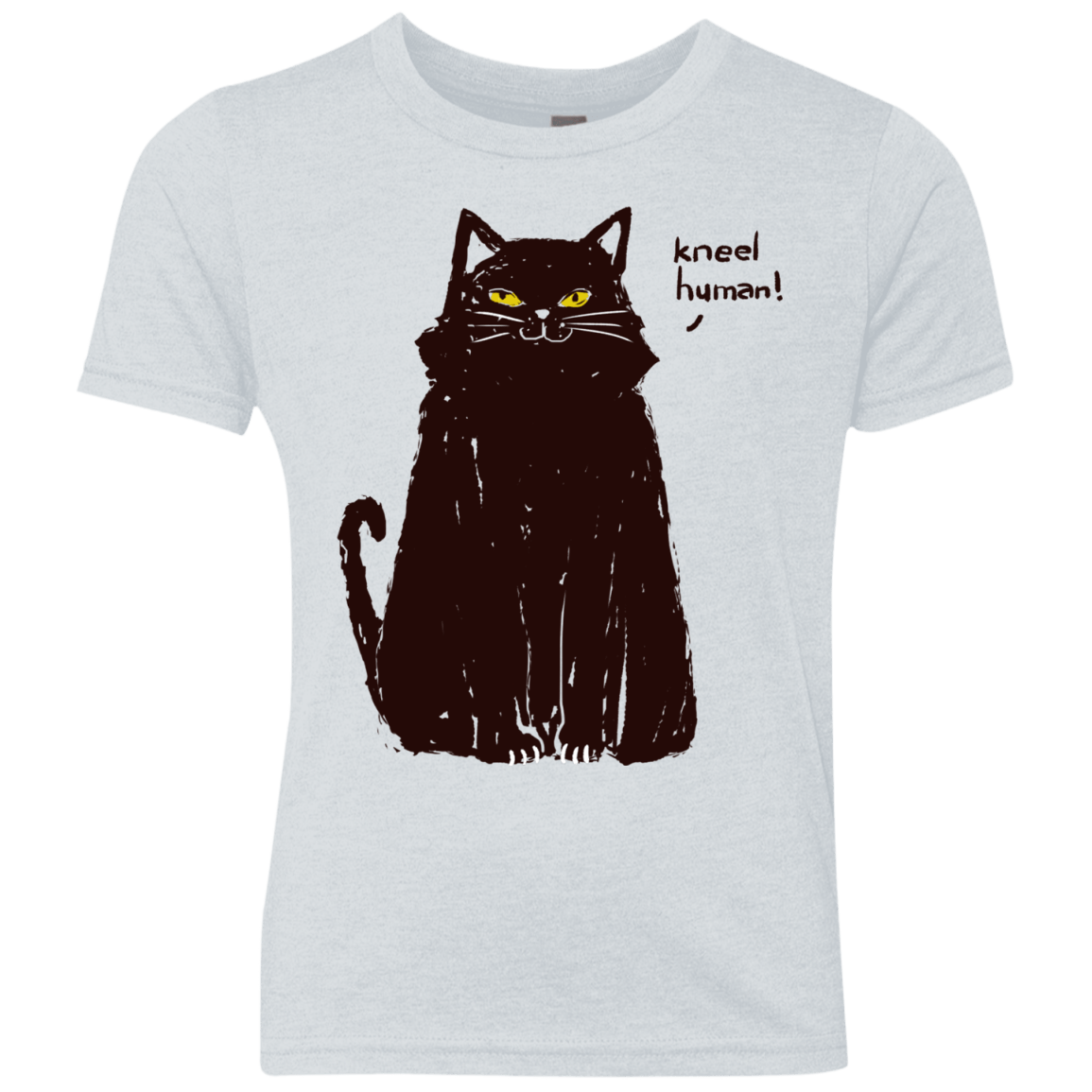 Kneel Human! Youth Triblend T-Shirt