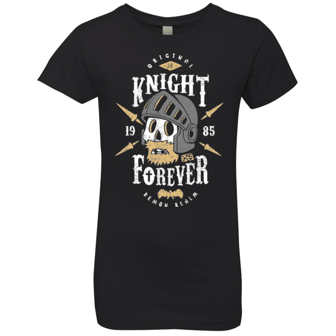 T-Shirts Black / YXS Knight Forever Girls Premium T-Shirt