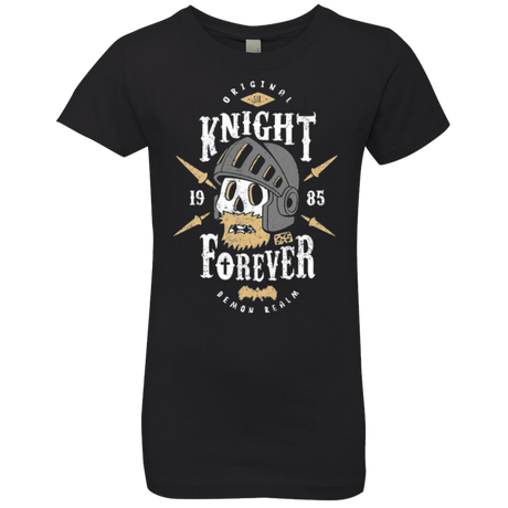 T-Shirts Black / YXS Knight Forever Girls Premium T-Shirt