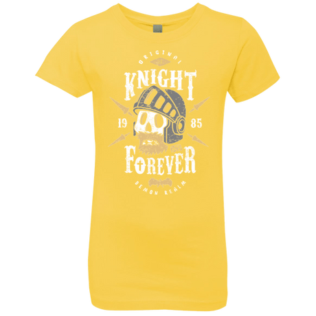 T-Shirts Vibrant Yellow / YXS Knight Forever Girls Premium T-Shirt
