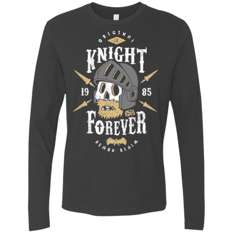 T-Shirts Heavy Metal / Small Knight Forever Men's Premium Long Sleeve