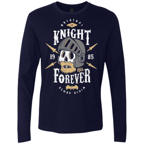 T-Shirts Midnight Navy / Small Knight Forever Men's Premium Long Sleeve