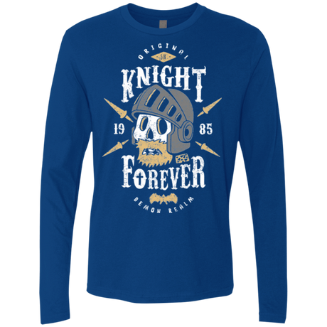T-Shirts Royal / Small Knight Forever Men's Premium Long Sleeve