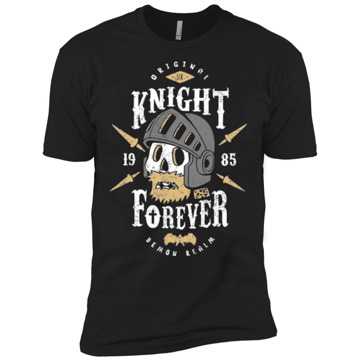T-Shirts Black / X-Small Knight Forever Men's Premium T-Shirt