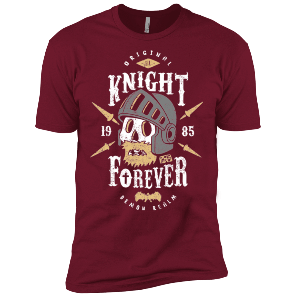 T-Shirts Cardinal / X-Small Knight Forever Men's Premium T-Shirt