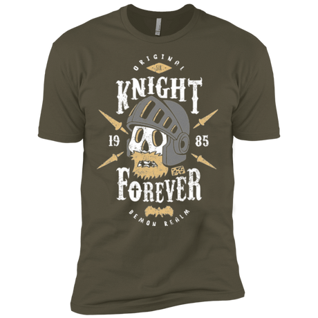 T-Shirts Military Green / X-Small Knight Forever Men's Premium T-Shirt