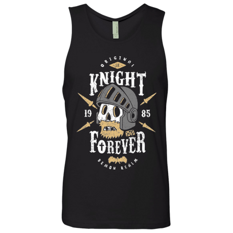 T-Shirts Black / Small Knight Forever Men's Premium Tank Top